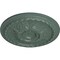 Ekena Millwork Stockport Ceiling Medallion (Fits Canopies up to 6 1/4"), Hand-Painted Cloud Burst, 28"OD x 2 3/4"P CM28STCBF - alternate 2